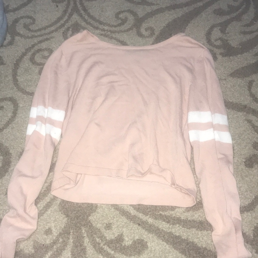 pink sweater
